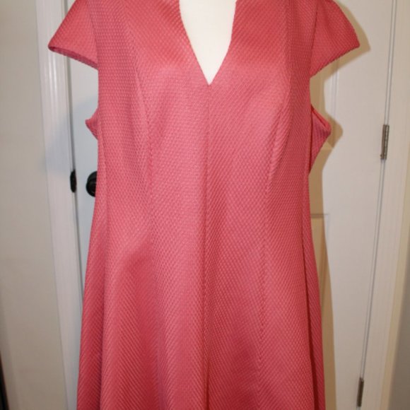 Lane Bryant Dresses | Clearance Bryant Capsleeve Fit Flare Dress | Poshmark